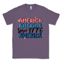 Lavender america since 1776 Classic Tee - MaliasSmallBusiness