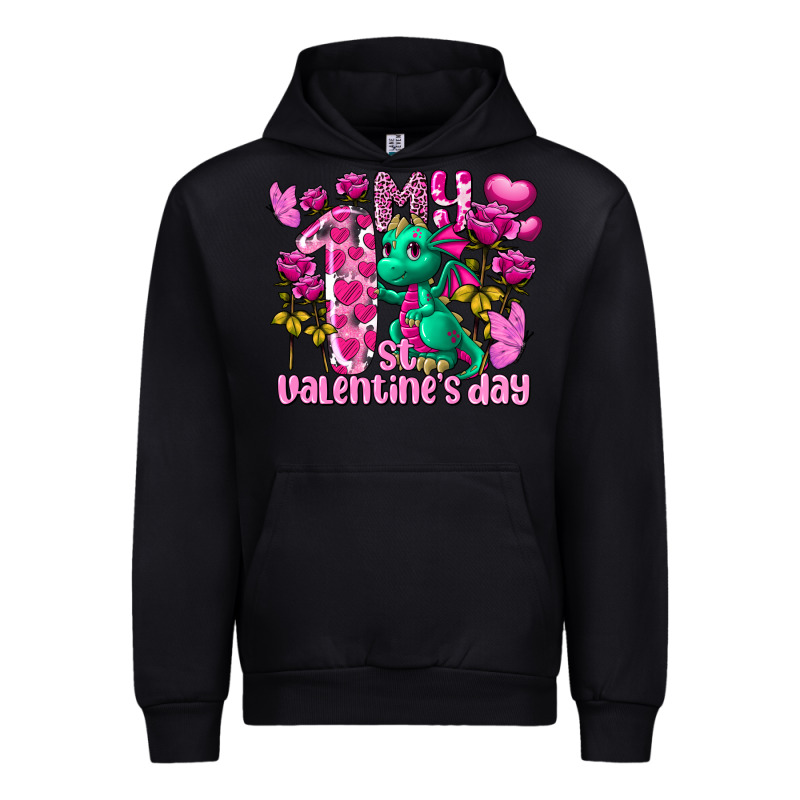 My First Valentine's Day Dragon Urban Hoodie by FaDigitalArtStudio | Teevron