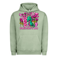 Pigment Oil Green My first Valentine's Day Dragon Urban Hoodie - FaDigitalArtStudio