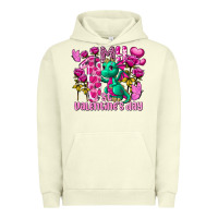 Pigment Pistachio My first Valentine's Day Dragon Urban Hoodie - FaDigitalArtStudio