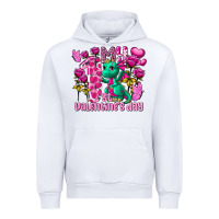 White My first Valentine's Day Dragon Urban Hoodie - FaDigitalArtStudio