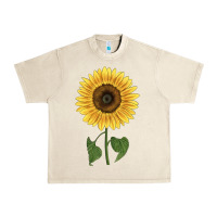 Sandshell giganteus sunflower Urban Heavy Tee - LillyAllenDesigns