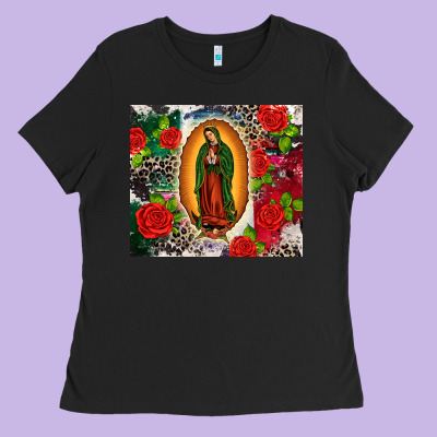 Lady Of Guadalupe Ladies Tee Designed By Cts Tumbler Store