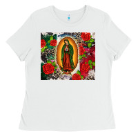 White Lady of Guadalupe Ladies Tee - CTS Tumbler Store