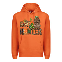 Carrot Egg hunter with rabbit Easter Day Premium Hoodie - HowdyJamesFarm