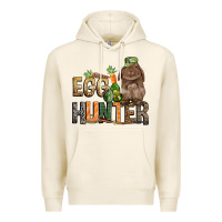 Tofu Egg hunter with rabbit Easter Day Premium Hoodie - HowdyJamesFarm