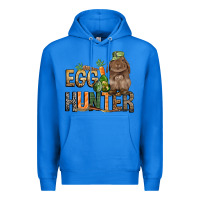 True Royal Egg hunter with rabbit Easter Day Premium Hoodie - HowdyJamesFarm