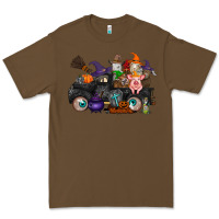 Cacao halloween farm animals truck Premium Tee - RacoonDesign