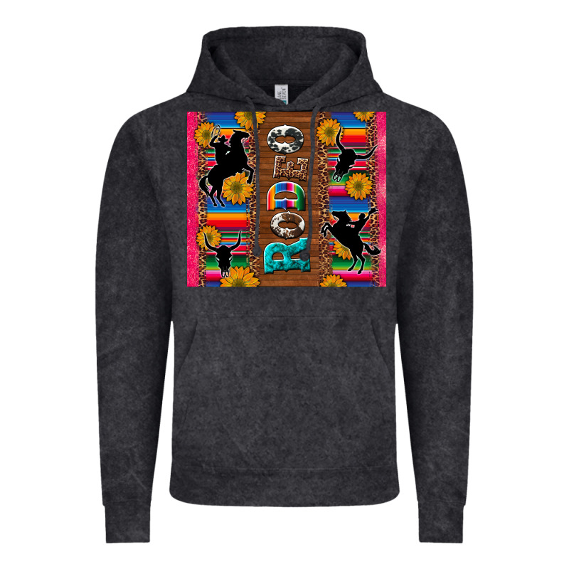 Rodeo Serape Leopard Glitter Vintage Hoodie by Artiststas | Teevron