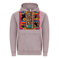 Vintage Zinc rodeo serape leopard glitter Vintage Hoodie - Artiststas