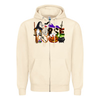 Halloween Nurse Zipper Hoodie | Teevron