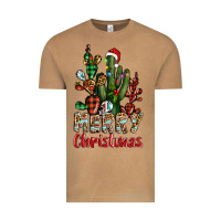 Vintage Camel merry christmas cactus western Vintage Tee - BarkalooDesign