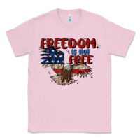 Bubblegum Pink freedom is not free Classic Tee - MaliasSmallBusiness