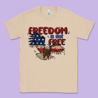 Freedom Is Not Free Classic Tee Designed By Maliassmallbusiness