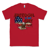 Red freedom is not free Classic Tee - MaliasSmallBusiness