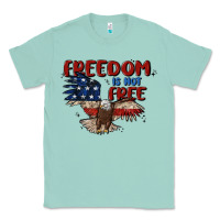 Seafoam freedom is not free Classic Tee - MaliasSmallBusiness