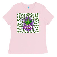 Bubblegum Pink keep one rolled weed Ladies Tee - CTS Tumbler Store