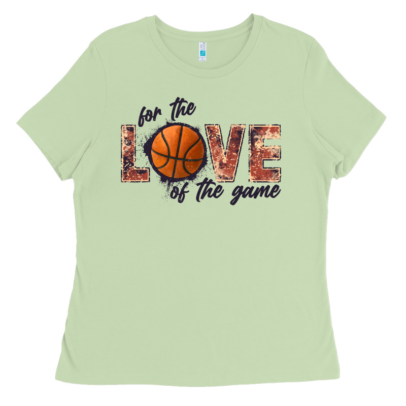 Basketball Love Of The Game Ladies Tee by JahusDesignShop | Teevron