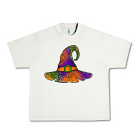 Pistachio Spider Web Witch Hat Urban Heavy Tee - Jasminsmagicworld