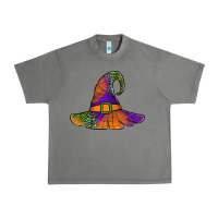 Tornado Spider Web Witch Hat Urban Heavy Tee - Jasminsmagicworld
