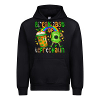 Black St. Patrick's Breakfast of leprechaun Urban Hoodie - OliviaCreatesArt