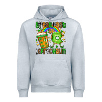 Heather Grey St. Patrick's Breakfast of leprechaun Urban Hoodie - OliviaCreatesArt