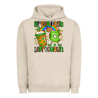 Pigment French Oak St. Patrick's Breakfast of leprechaun Urban Hoodie - OliviaCreatesArt
