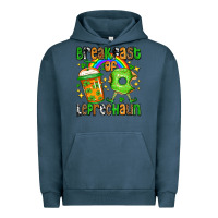 Pigment Midnight Navy St. Patrick's Breakfast of leprechaun Urban Hoodie - OliviaCreatesArt