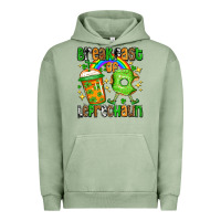 Pigment Oil Green St. Patrick's Breakfast of leprechaun Urban Hoodie - OliviaCreatesArt