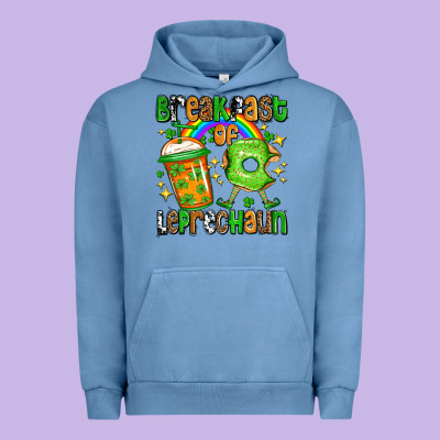 St. Patrick's Breakfast Of Leprechaun Urban Hoodie Designed By Oliviacreatesart