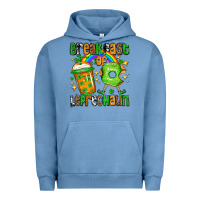 Pigment Pebble Blue St. Patrick's Breakfast of leprechaun Urban Hoodie - OliviaCreatesArt