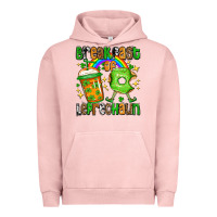 Pigment Salmon St. Patrick's Breakfast of leprechaun Urban Hoodie - OliviaCreatesArt