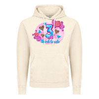 Vintage Artic back to school flowers third grade 3200x2400 Vintage Hoodie - AdoDesignShop