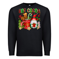 Black hot cocoa Premium Sweatshirt - texasbilliewilder