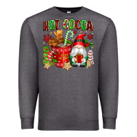 Charcoal Heather hot cocoa Premium Sweatshirt - texasbilliewilder