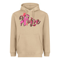 Mushroom hope breast cancer Heavyweight Hoodie - NancyCooperArtShop