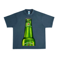 Midnight Navy green beer Urban Heavy Tee - AdoDesignShop