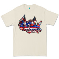 Bone america Premium Tee - CowhideDigitalArt