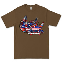 Cacao america Premium Tee - CowhideDigitalArt