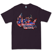Plum america Premium Tee - CowhideDigitalArt