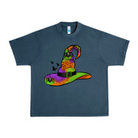 Midnight Navy Witch Hat With Spiders Urban Heavy Tee - Jasminsmagicworld