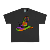 Pigment Black Witch Hat With Spiders Urban Heavy Tee - Jasminsmagicworld