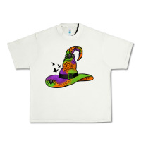 Pistachio Witch Hat With Spiders Urban Heavy Tee - Jasminsmagicworld