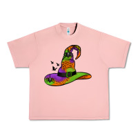 Salmon Witch Hat With Spiders Urban Heavy Tee - Jasminsmagicworld