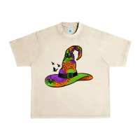 Sandshell Witch Hat With Spiders Urban Heavy Tee - Jasminsmagicworld