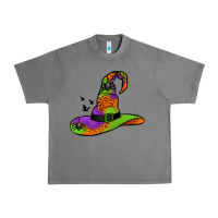 Tornado Witch Hat With Spiders Urban Heavy Tee - Jasminsmagicworld