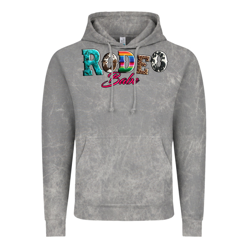 Rodeo Babe Turquoise Serape Cowhide Leopard Vintage Hoodie by Artiststas | Teevron