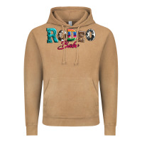 Vintage Camel rodeo babe turquoise serape cowhide leopard Vintage Hoodie - Artiststas