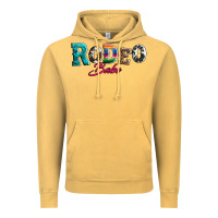 Vintage Mustard rodeo babe turquoise serape cowhide leopard Vintage Hoodie - Artiststas