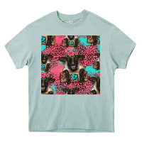 Black Sheep Seamless Pattern Heavy Core Tee | Teevron